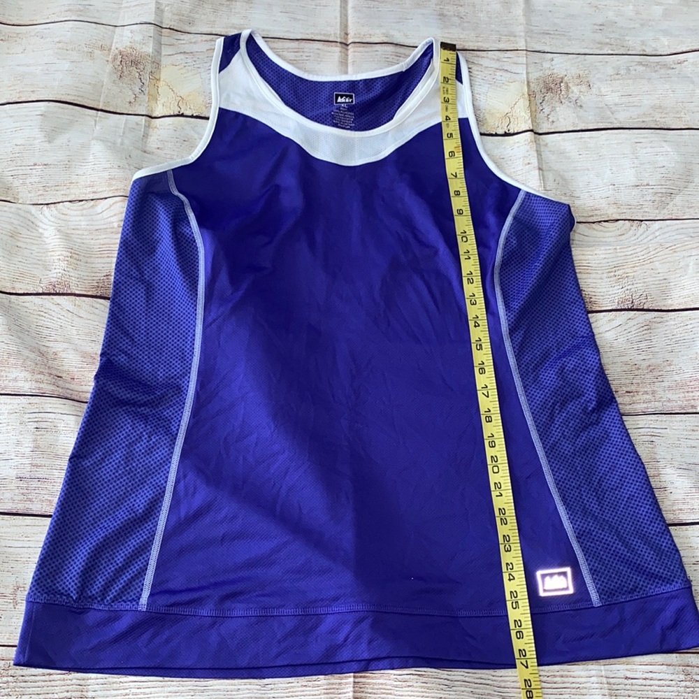 REI Activewear Purple tank Top XL Lightweight